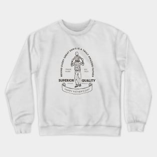 father's day vintage style Crewneck Sweatshirt